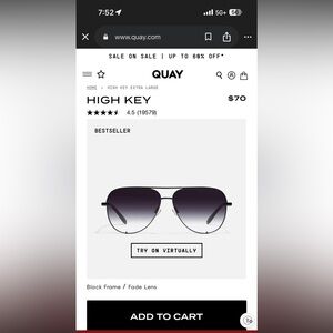 QUAY High Key Sunglasses